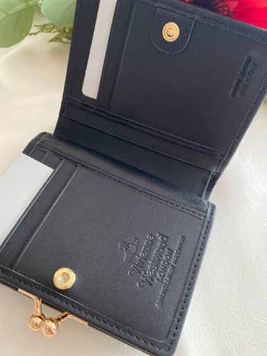 VivienneWestwood がま口折り財布　黒