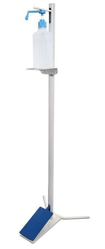 CA984 イソベテック ペダル式消毒スタンド ポンプタイプ