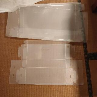 【終了】プラスチック製靴ケース 差し上げます。