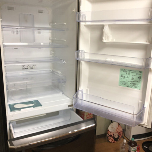 三菱電機　MR-C37T-B 冷蔵庫《ブラック》