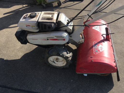 保証付き完動品!ホンダ/キャブ新品★ロータリー/ミニ 耕うん機/スーパーラッキー/トラクター/耕運機/FU750(GX200)管理機/歩行型/畝上げ/揚土