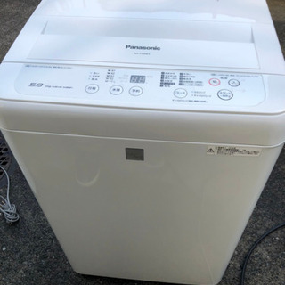 洗濯機 2016年製 Panasonic 5.0kg