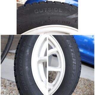 スタッドレスタイヤ　175/65R15 15インチ【1シーズンのみ使用】の画像