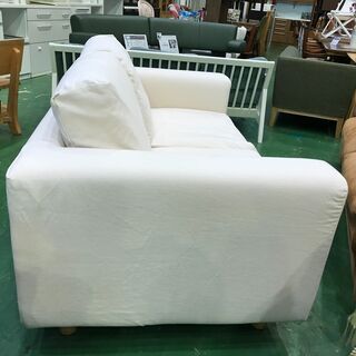 無印良品　2人掛ソファの画像