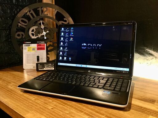 店頭にて売約済み。ご覧頂きありがとうございました。Made in Tokyo【一宮で!! Windows10搭載機！カッコイイパソコン HP DV6 ENVY Core i5 メモリ8GB 新品SSD③ ヒューレットパッカード Intel core i5 15.6インチ】一宮市のパソコン屋 Mr.Carnival（ミスカニ）です！パソコン修理・中古パソコン販売店【クレカ&PayPay使えます！】店頭在庫PCのご紹介です！受け渡しは店舗にて(^^)/【 ノートパソコン RAM８GB/新品SSD240GB】