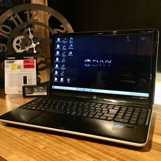 店頭にて売約済み。ご覧頂きありがとうございました。Made in Tokyo【一宮で!! Windows10搭載機！カッコイイパソコン HP DV6 ENVY Core i5 メモリ8GB 新品SSD③ ヒューレットパッカード Intel core i5 15.6インチ】一宮市のパソコン屋 Mr.Carnival（ミスカニ）です！パソコン修理・中古パソコン販売店【クレカ&PayPay使えます！】店頭在庫PCのご紹介です！受け渡しは店舗にて(^^)/【 ノートパソコン RAM８GB/新品SSD240GB】