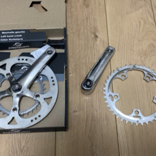 【再値下げ】ストロングライトのクランク　130mm 42／34T...