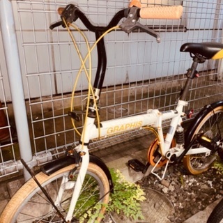 【期限11月8日まで！】GRAPHIS 折り畳み自転車 定価2万円！