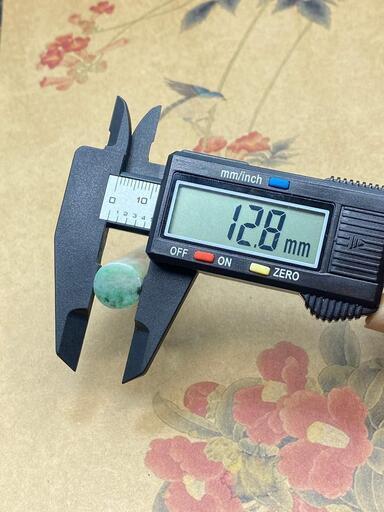 福袋 印鑑 本翡翠 ヒスイ A貨 緑色 二色 誕生日プレゼント 手作り 天然石 鑑別書