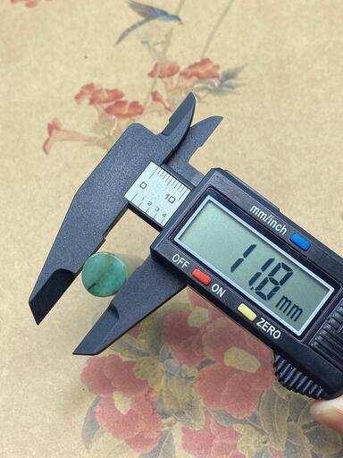 福袋 印鑑 本翡翠 ヒスイ 緑色 誕生日プレゼント 手作り 天然石 縁起物 鑑別書有4