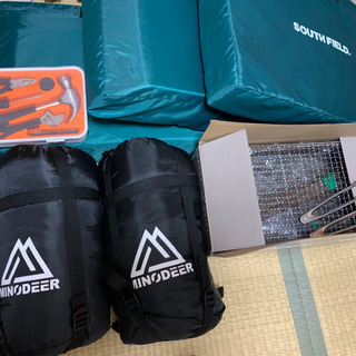 キャンプ用品まとめ売りの画像