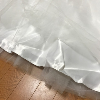 【値下げ】二次会用ウェディングドレス　マタニティー可の画像