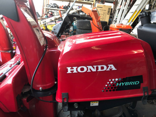 ホンダハイブリッド除雪機　値下げ交渉あり