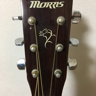 ミニギター MORRIS  L-A1Ⅱ Lシリーズ  モーリス カラーナチュラル スタンド おまけ付の画像