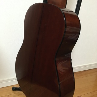 ミニギター MORRIS  L-A1Ⅱ Lシリーズ  モーリス カラーナチュラル スタンド おまけ付の画像