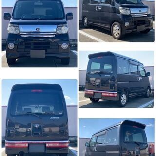 検査あり！令和3年5月まで！アトレーワゴンカスタムターボＲＳブラックエディション☆の画像