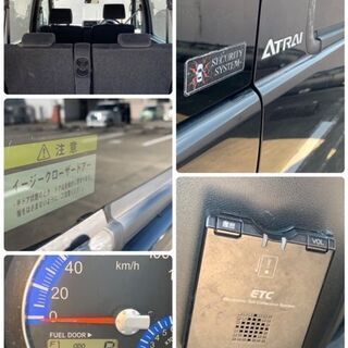 検査あり！令和3年5月まで！アトレーワゴンカスタムターボＲＳブラックエディション☆の画像