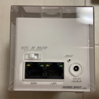 Wi-Fiルーター HOME SPOT CUBEの画像
