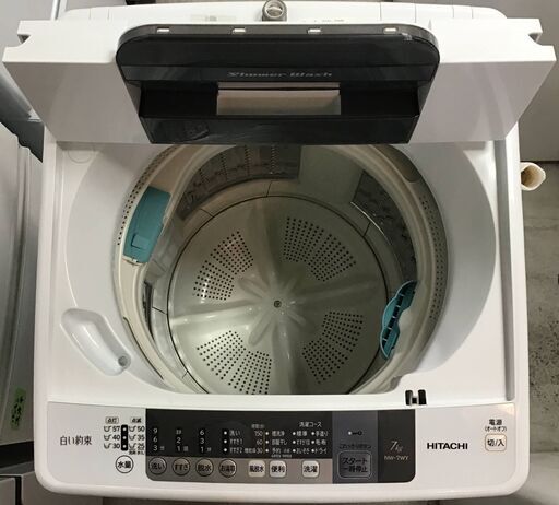 【送料無料・設置無料サービス有り】洗濯機 2016年製 HITACHI NW-7MY 中古