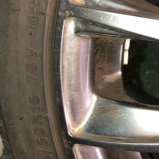 アルミホイールタイヤ　4本セットの画像