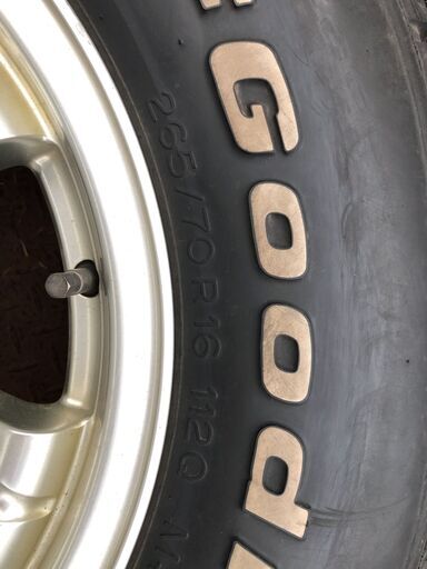 ☆彡　激安　ランクル80　タイヤ　265/70R/16　☆彡