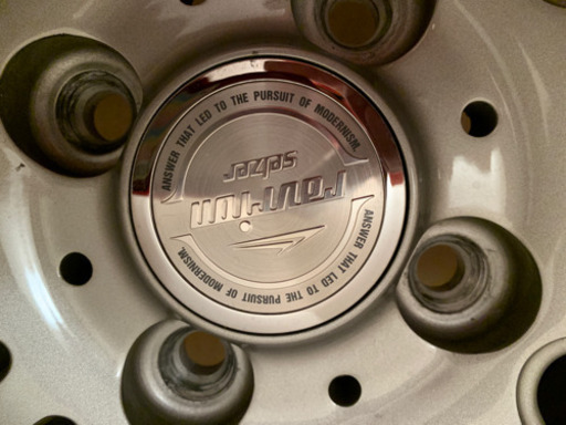 スタッドレスタイヤとアルミホイールの4本セット 1シーズン使用　155 65R14