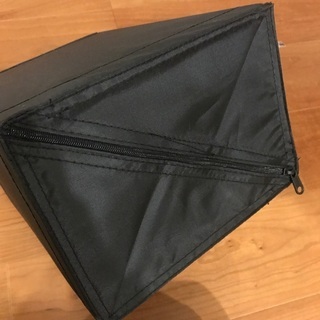 靴ケース　黒2個の画像
