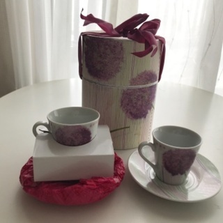 【未使用品】エスプレッソ用カップ＆ソーサー