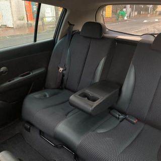 H24年4万キロ台★日産ティーダ黒★車検【令和3年3月】禁煙車・ナビETCありの画像