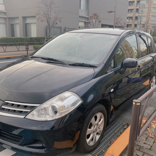 H24年4万キロ台★日産ティーダ黒★車検【令和3年3月】禁煙車・...