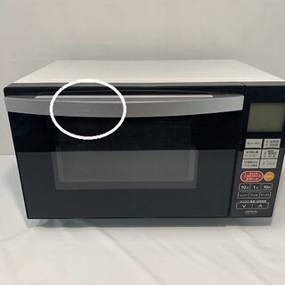 フラットオーブンレンジ 縦開庫内容量18L DFO-G1818　2019年製の画像