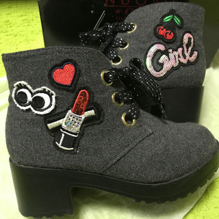 ニコプチコラボ☆ショートブーツの画像