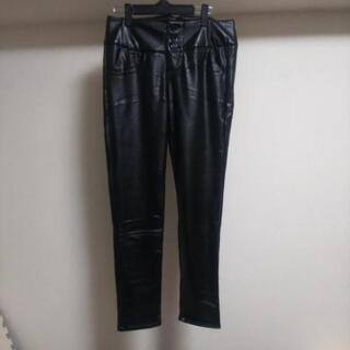 レディースパンツ 裏起毛 黒 未使用品