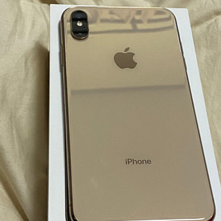 iPhone Xs Max Gold 64 GB au版