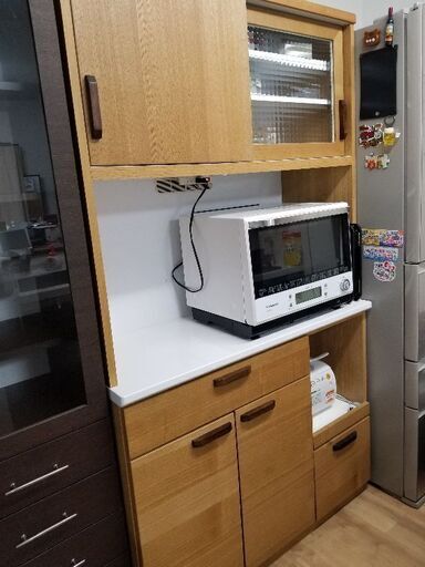 【受け渡し者決定】食器棚　メーカー不明