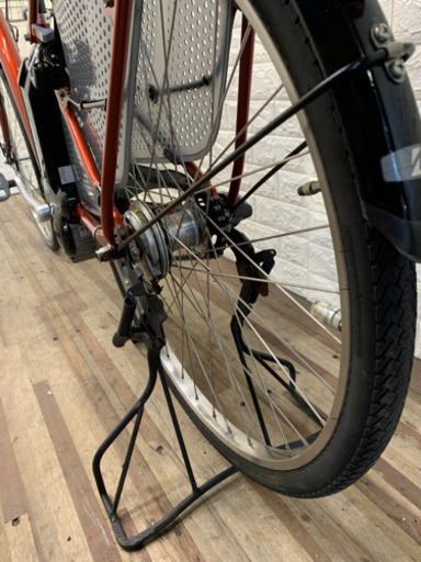 受け渡し決まりました　ブリジストン　ボーテアシスタ　8.9AH 前タイヤ新品交換済み　新基準　電動アシスト自転車