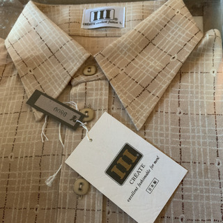 未使用・高級メンズシャツ！の画像