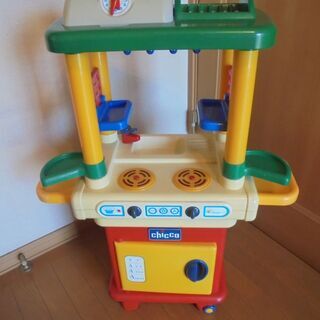 おままごとキッチン　キッチンセット、調理器具、食器、その他＋外遊...