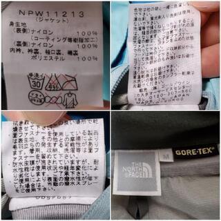 THE NORTH FACEゴアテックスジャケット日本製レディースM/NPW11213　ザ・ノースフェイス　GORE-TEXの画像