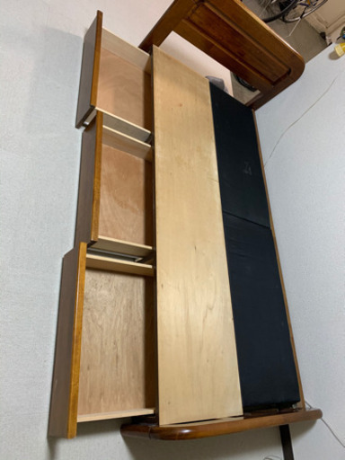 シングルベッド　収納付き　マットレス込み