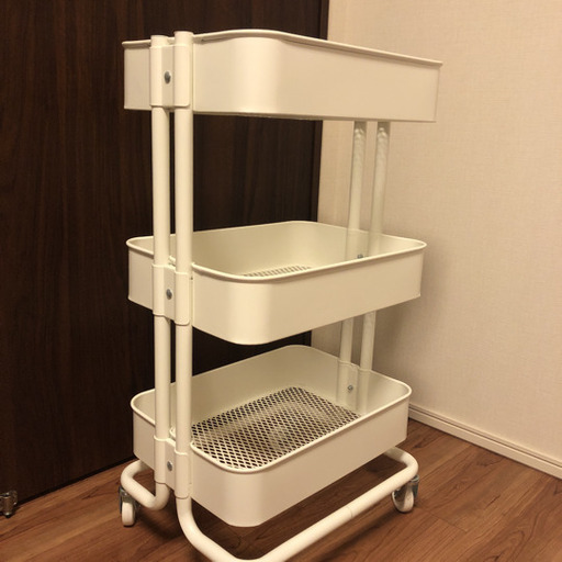 美品！IKEA イケア　キッチンワゴン　ロースコグ