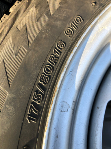 175/80R16ホイール付き週末特価4本セット❣️ジムニー等に