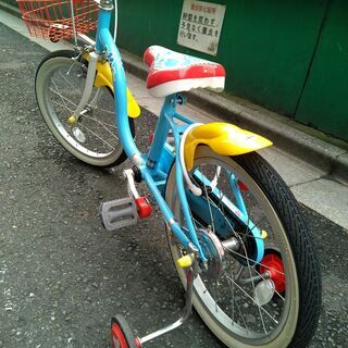ディズニー自転車18インチ