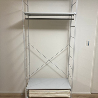 無印良品　ユニットシェルフ　スチール　1