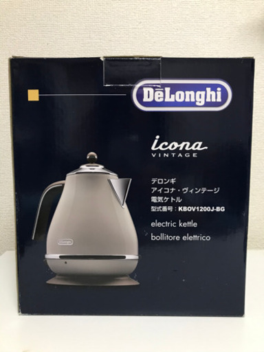デロンギ　電気ケトル　新品未使用