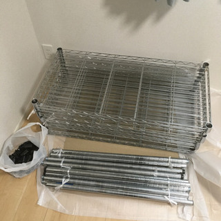 【2台】4段スチールラック