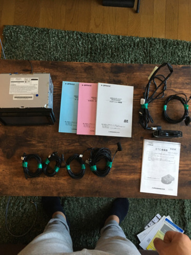 最終値下げ！美品トヨタ純正HDDナビ フルセグ Bluetooth NHZN-W59G 純正ETCセット