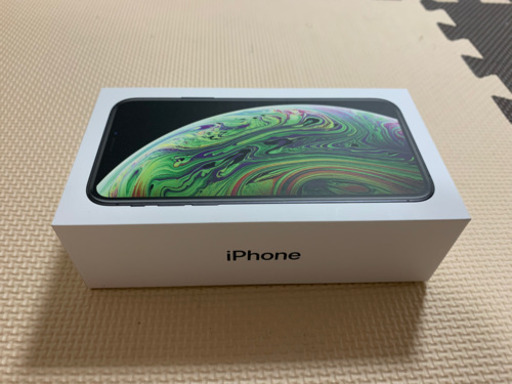 iPhoneXs スペースグレイ 64GB SIMロック解除済 新品未使用