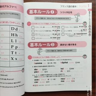 フランス語　入門書　　ＣＤ付の画像