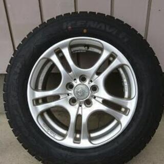 美品 スタットレスタイヤ 4本セット 1シーズン バリ山 ウィッシュ